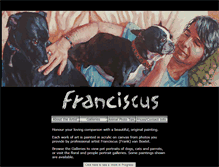 Tablet Screenshot of franciscus.ca